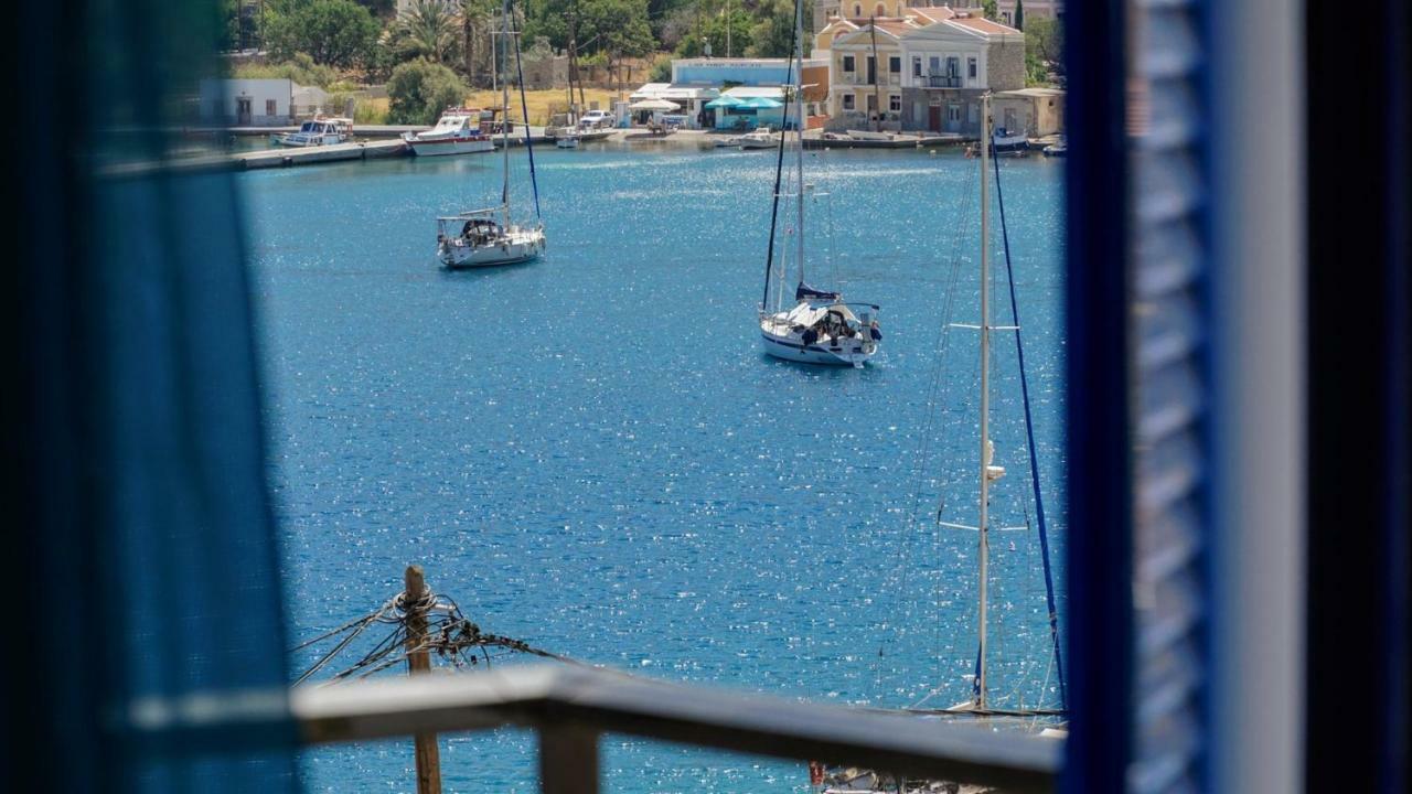 Irene Double Apartment Anoi Symi Exterior foto