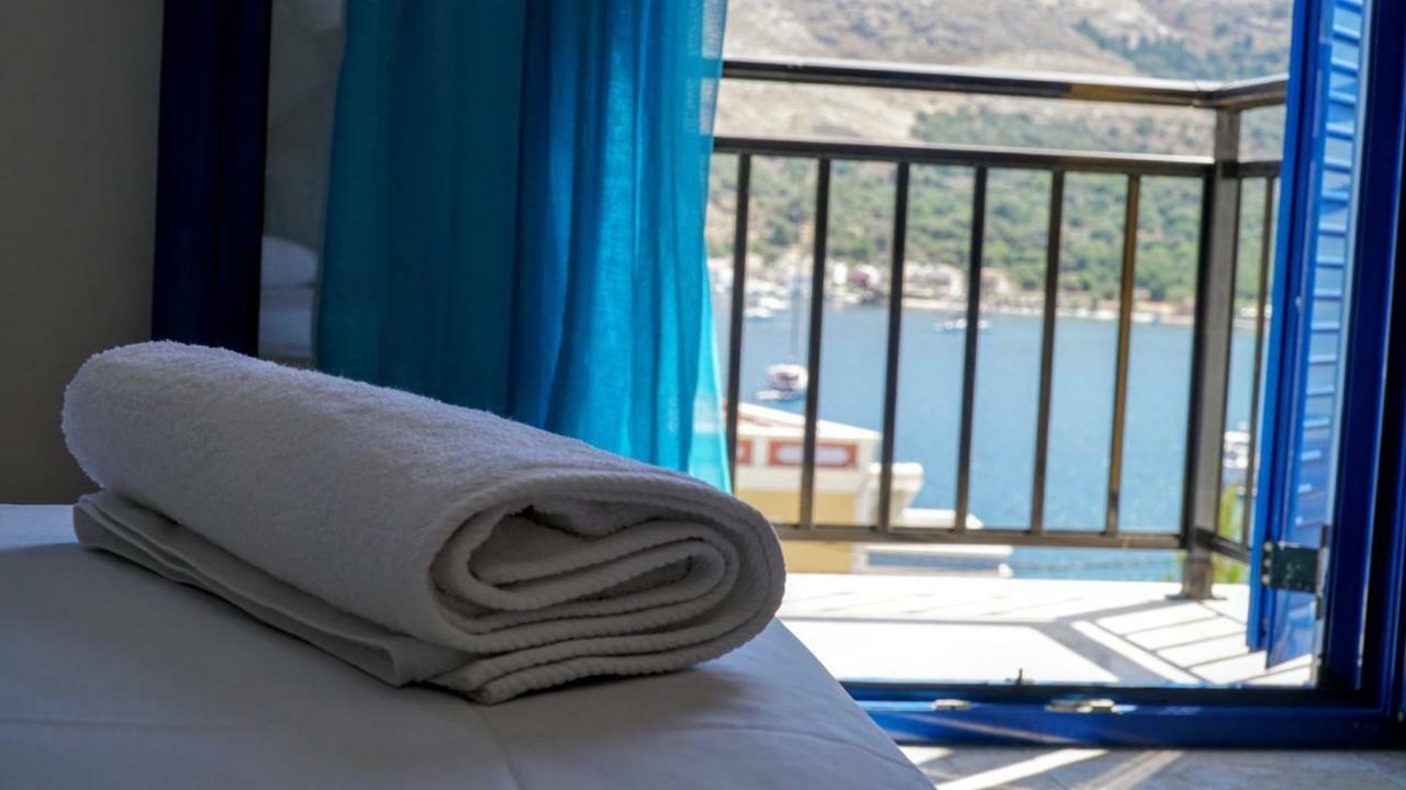 Irene Double Apartment Anoi Symi Exterior foto